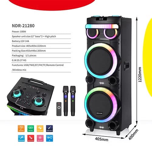 اسپیکر بلوتوثی NDR 21280 — تصویر ۳
