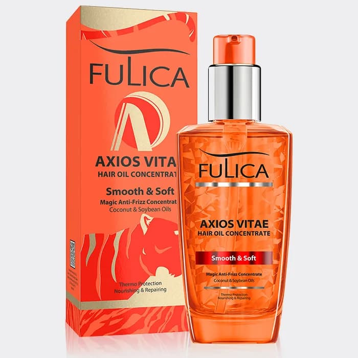 روغن مو ضد وز نارگیل فولیکا Fulica Axios Vitae Hair Oil Concentrate 100ml — تصویر ۲