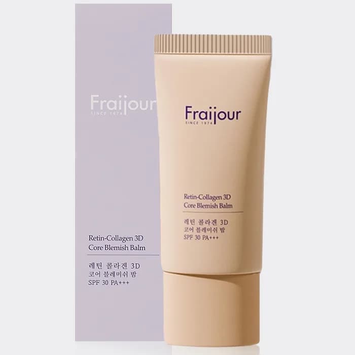 بی بی کرم (بلمیش بالم) رتینول کلاژن فریجور Fraijour Retin-Collagen 3D Core Blemish Balm 50ml — تصویر ۲