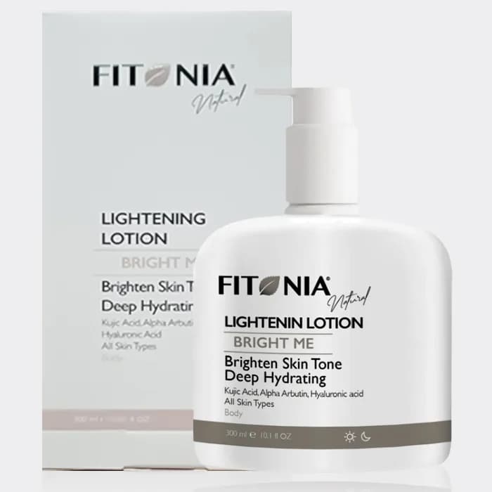 لوسیون روشن کننده بدن برایت می فیتونیا Fitonia Bright Me Lightening Lotion 300ml — تصویر ۲