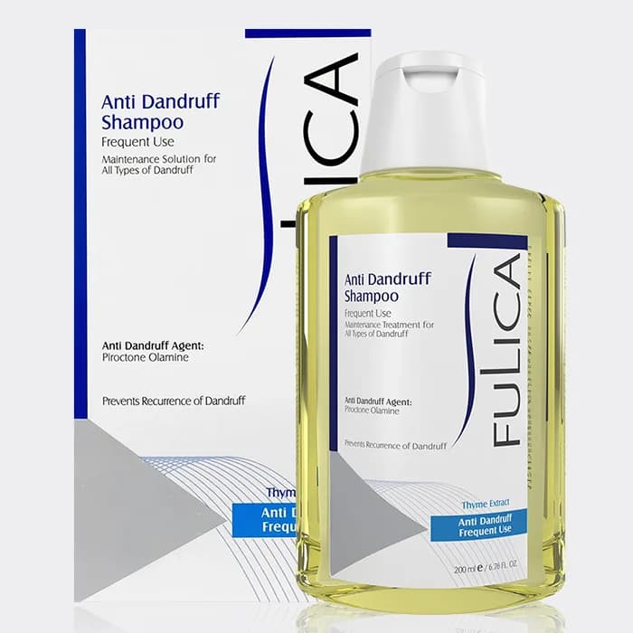 شامپو ضد شوره روزانه فولیکا Fulica Anti Dandruff Frequent Use Shampoo 200ml — تصویر ۲