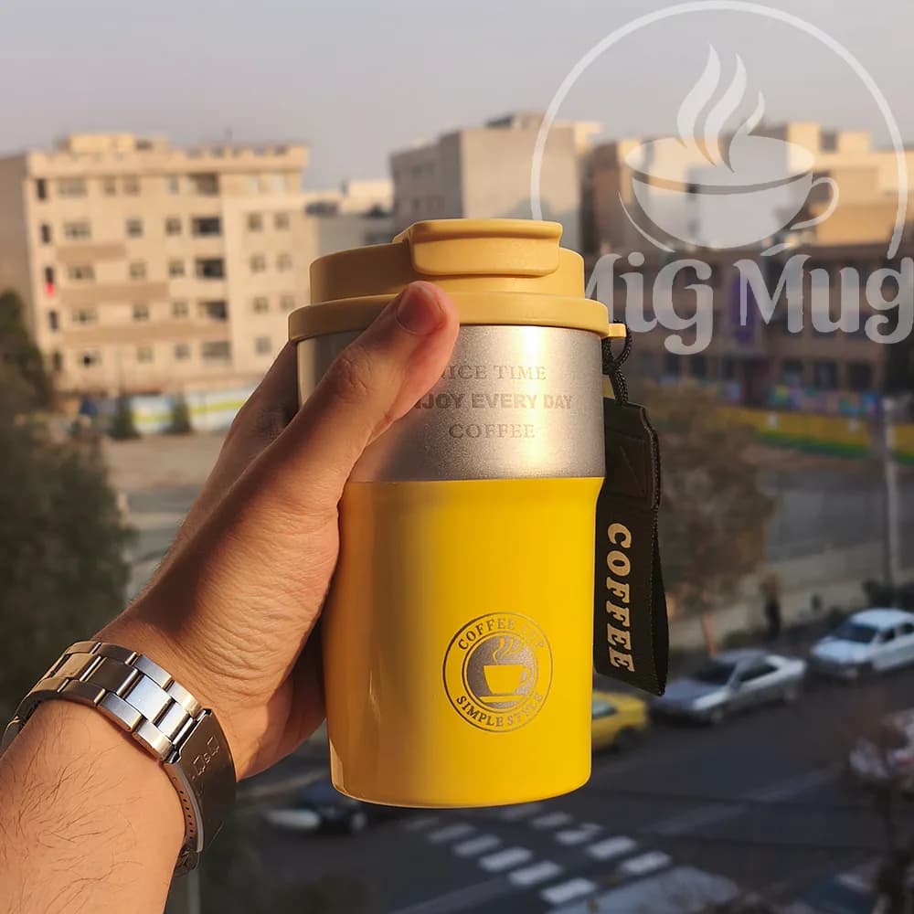 تراول ماگ لیوانی SZM طرح Coffee — تصویر ۴