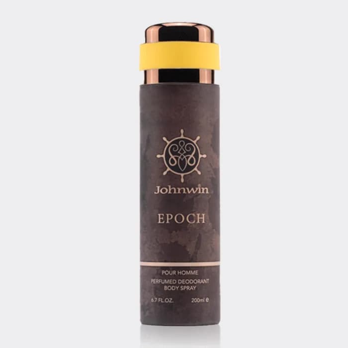 اسپری بدن مردانه ایپک جانوین Johnwin Epoch Perfumed Deodorant Body Spray 200ml
