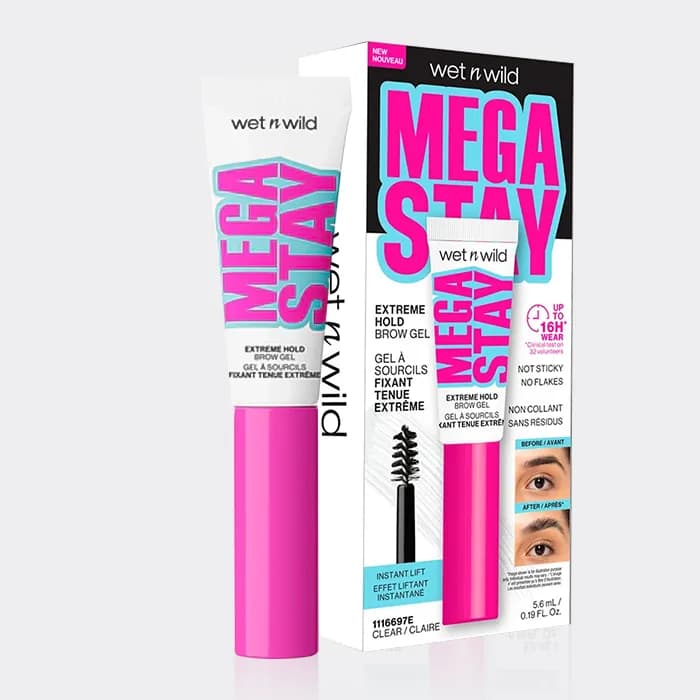 ژل لیفت ابرو مگا استی وت اند وایلد Wet n Wild Mega Stay Extreme Hold Brow Gel 5.6ml — تصویر ۲
