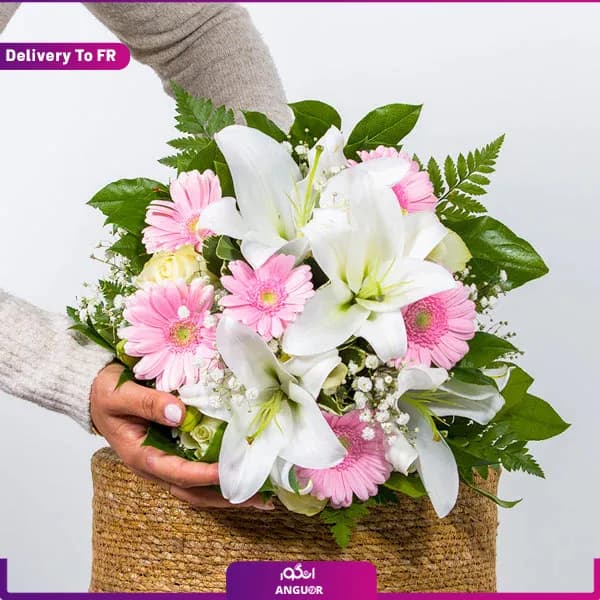 دسته گل هوای عاشقانه (تحویل در فرانسه) — تصویر ۲
