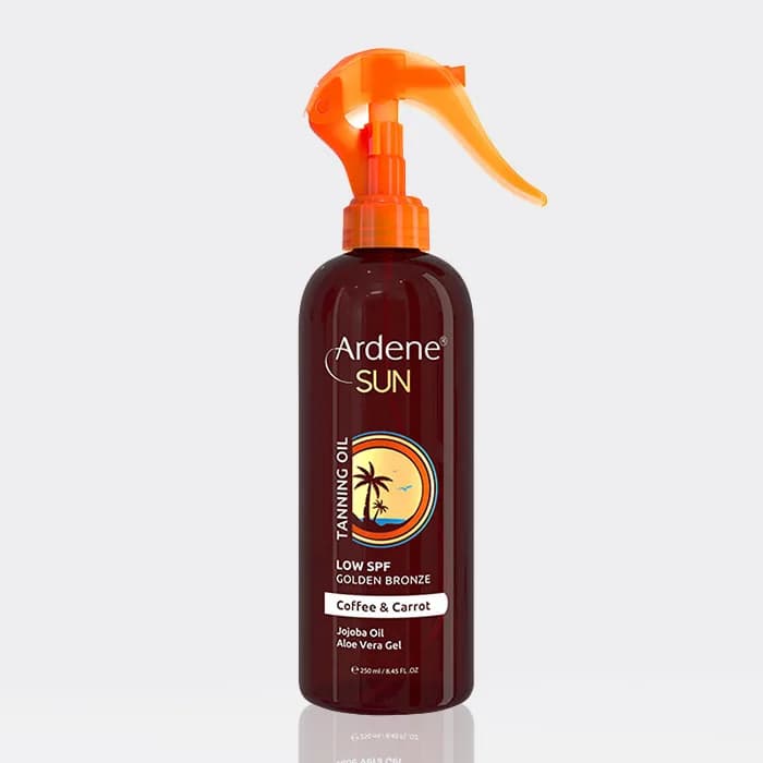 روغن آفتاب برنز کننده هویج و قهوه آردن Ardene Sun Tanning Oil 250ml