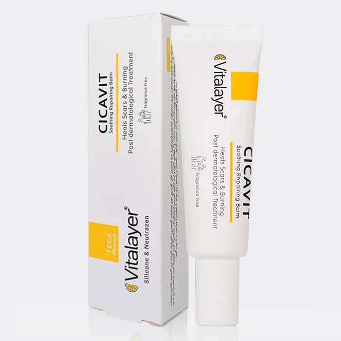 کرم ترمیم کننده سیکاویت ویتالیر Vitalayer Cicavit Soothing Repairing Cream 30ml — تصویر ۲