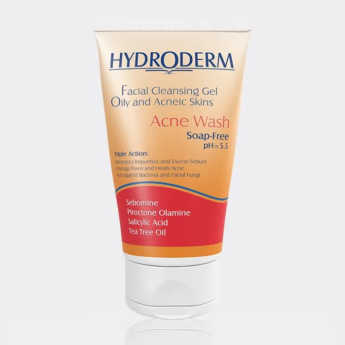 ژل شستشو آکنه واش هیدرودرم Hydroderm Acne Wash 150g