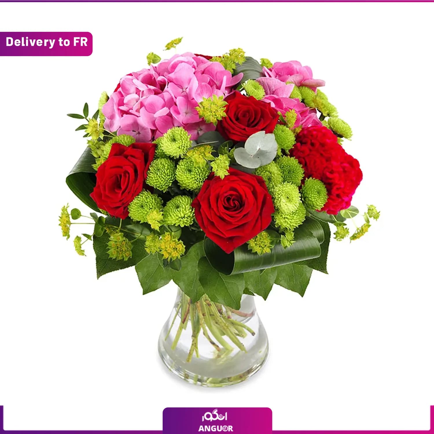 Bouquet Ruby (Delivery to France)