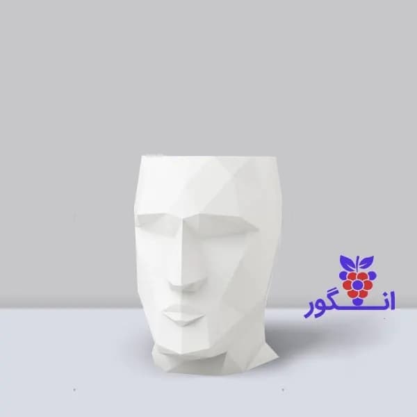 گلدان چهره فایبرگلاس (manface) سایز بزرگ