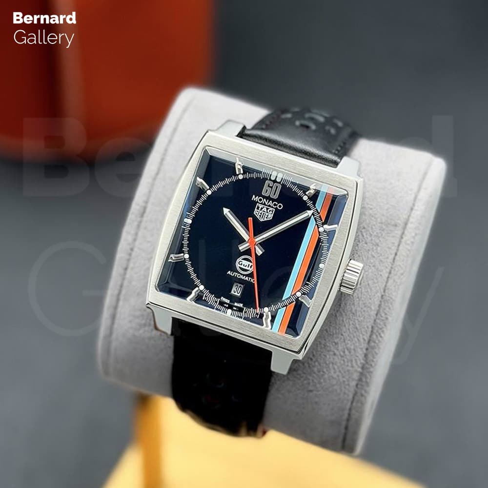 ساعت مچی مردانه تگ هویر موناکو TAG Heuer Monaco X Gulf Automatic Chronograph 1425Z — تصویر ۲
