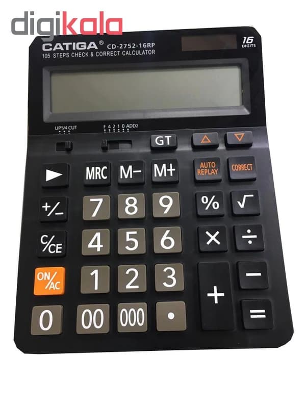 ماشین حساب کاتیگا مدل cd_2752_16rp — تصویر ۷