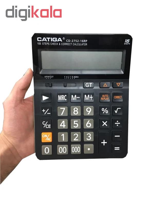ماشین حساب کاتیگا مدل cd_2752_16rp — تصویر ۲