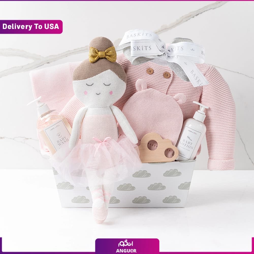 هدیه نوزاد دختر بچه (تحویل هدیه در امریکا)