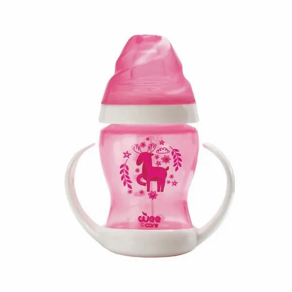 لیوان با سر سیلیکون ارتجاعی 180 میلی وی کر WeeCare کد C706 — تصویر ۴