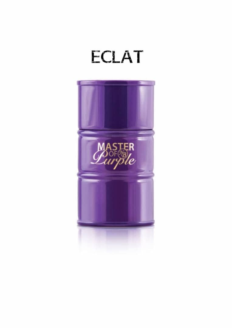 ادکلن نیوبرند مدل Master Of Purple حجم ۱۰۰ میل رایحه اکلت