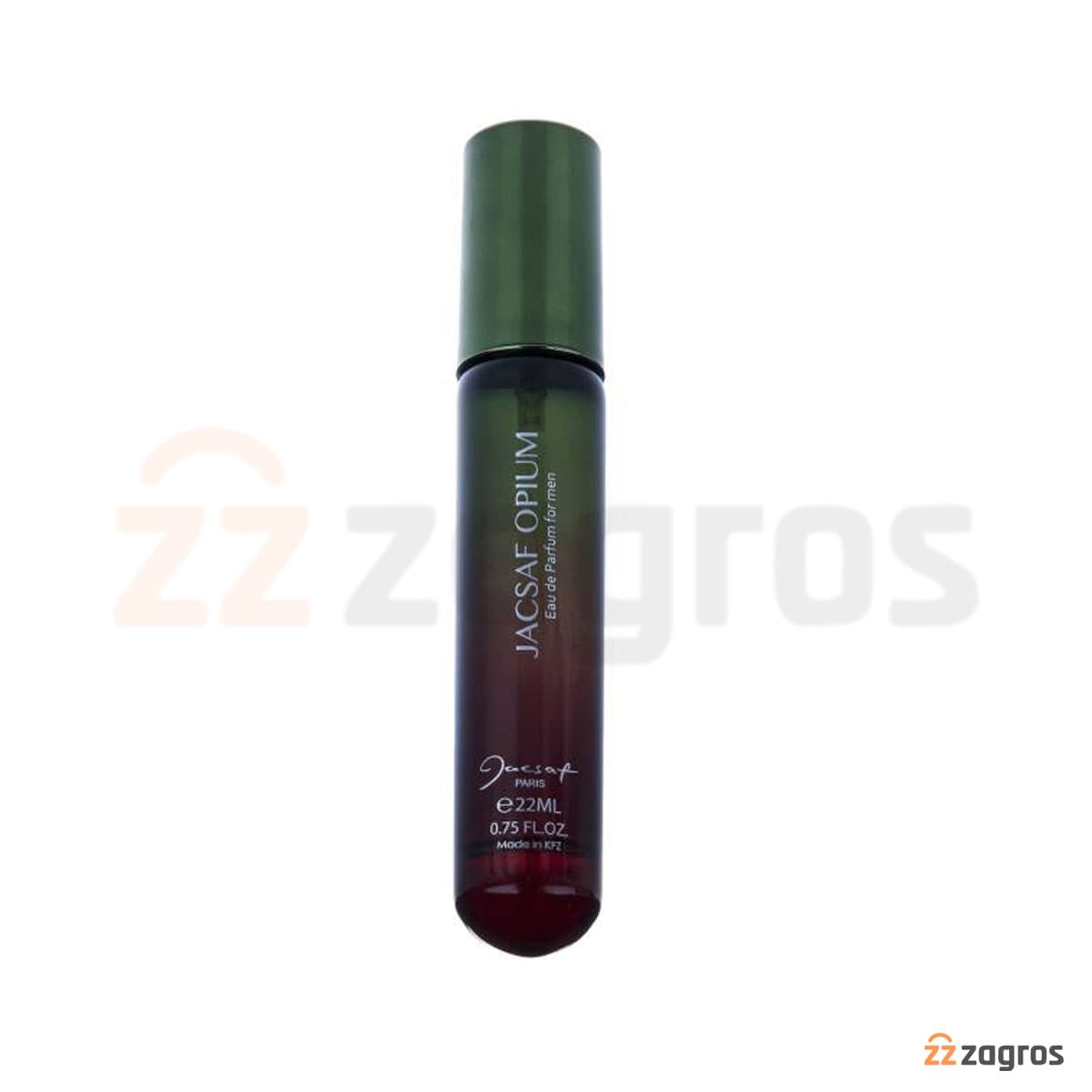 عطر جیبی مردانه ژک ساف مدل Jacsaf Opium با رایحه ناسوماتو بلک افغانو 22 میل