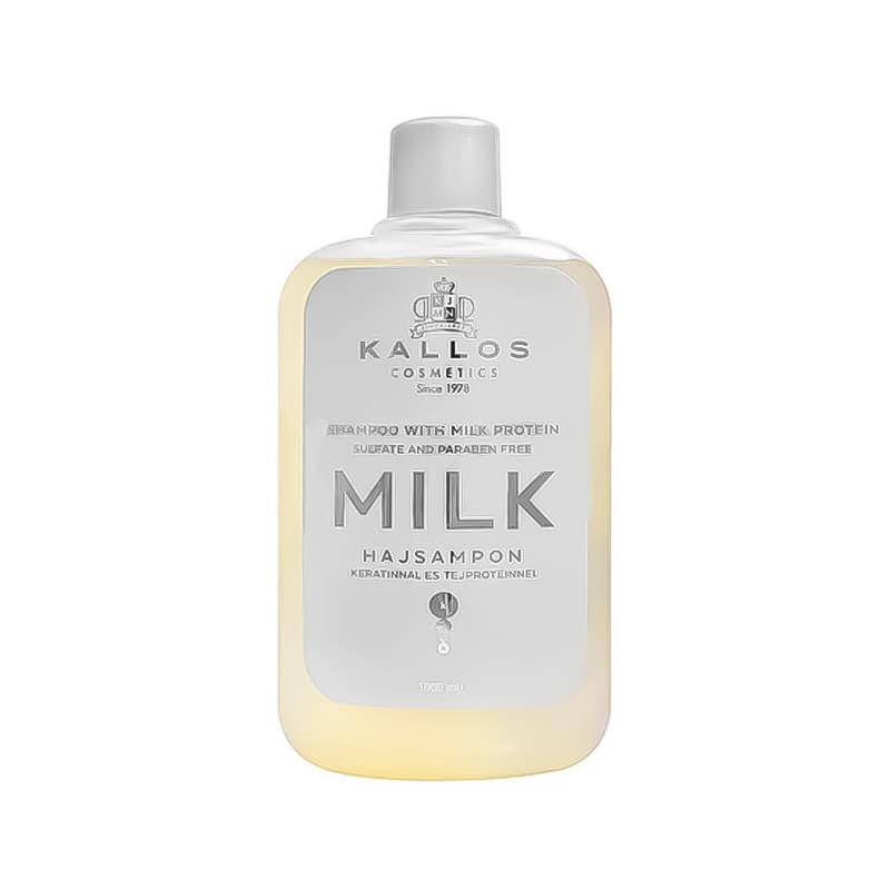 شامپو مو کالوس مدل milk میلک {KALLOS} 1000 ml