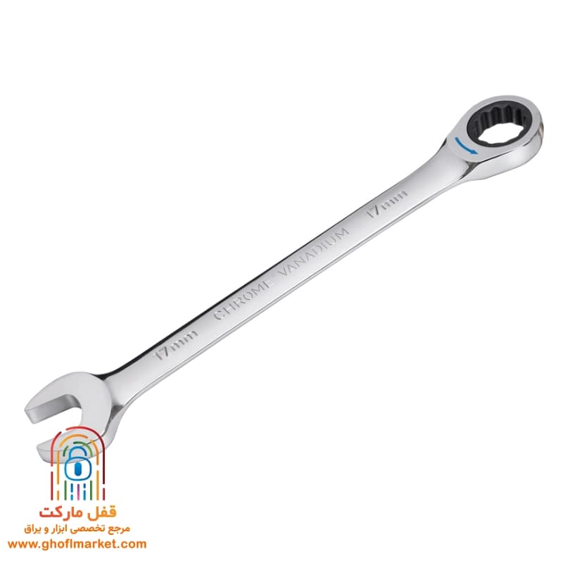 آچار یکسر تخت یکسر جغجغه سایز 17 نووا مدل 1317-NTG — تصویر ۴