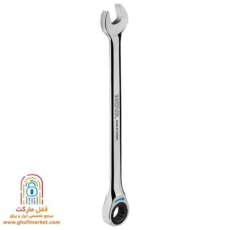 آچار یکسر تخت یکسر جغجغه سایز 17 نووا مدل 1317-NTG — تصویر ۳