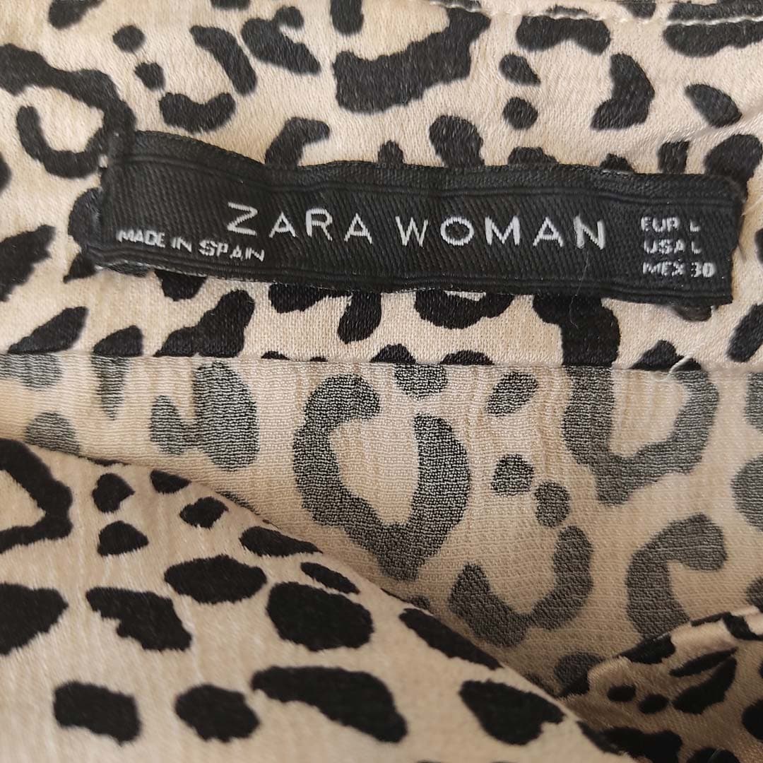 شومیز زنانه Zara مدل 1268 سایز لارج — تصویر ۳