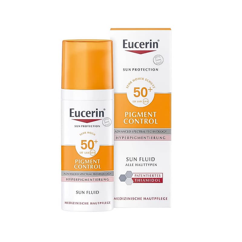 فلوئید ضد آفتاب و ضد لک اوسرین مدل پیگمنت کنترل {EUCERIN} 50 ml — تصویر ۲
