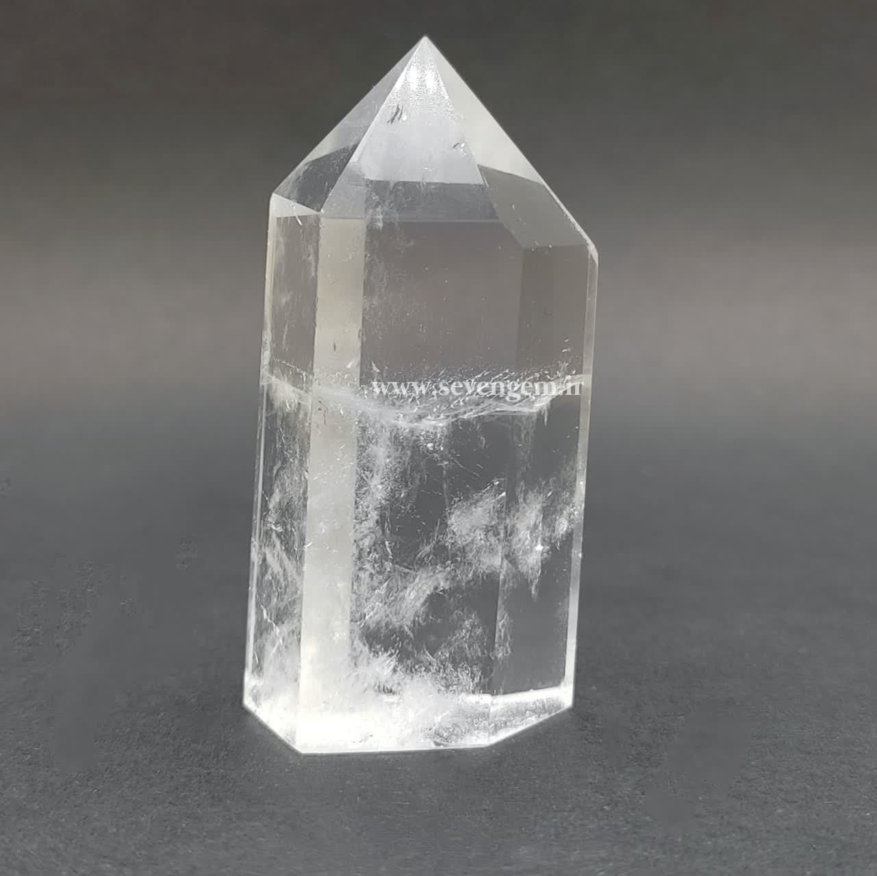 منشور کریستال کوارتز برزیلی (کدA615)