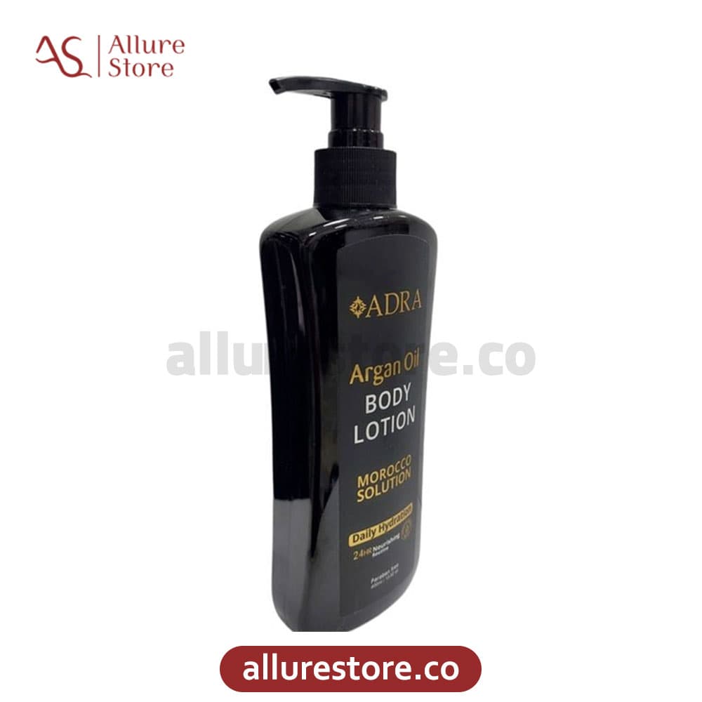 لوسیون بدن کرمی آدرا روغن آرگان 400ml | آلور استور — تصویر ۲