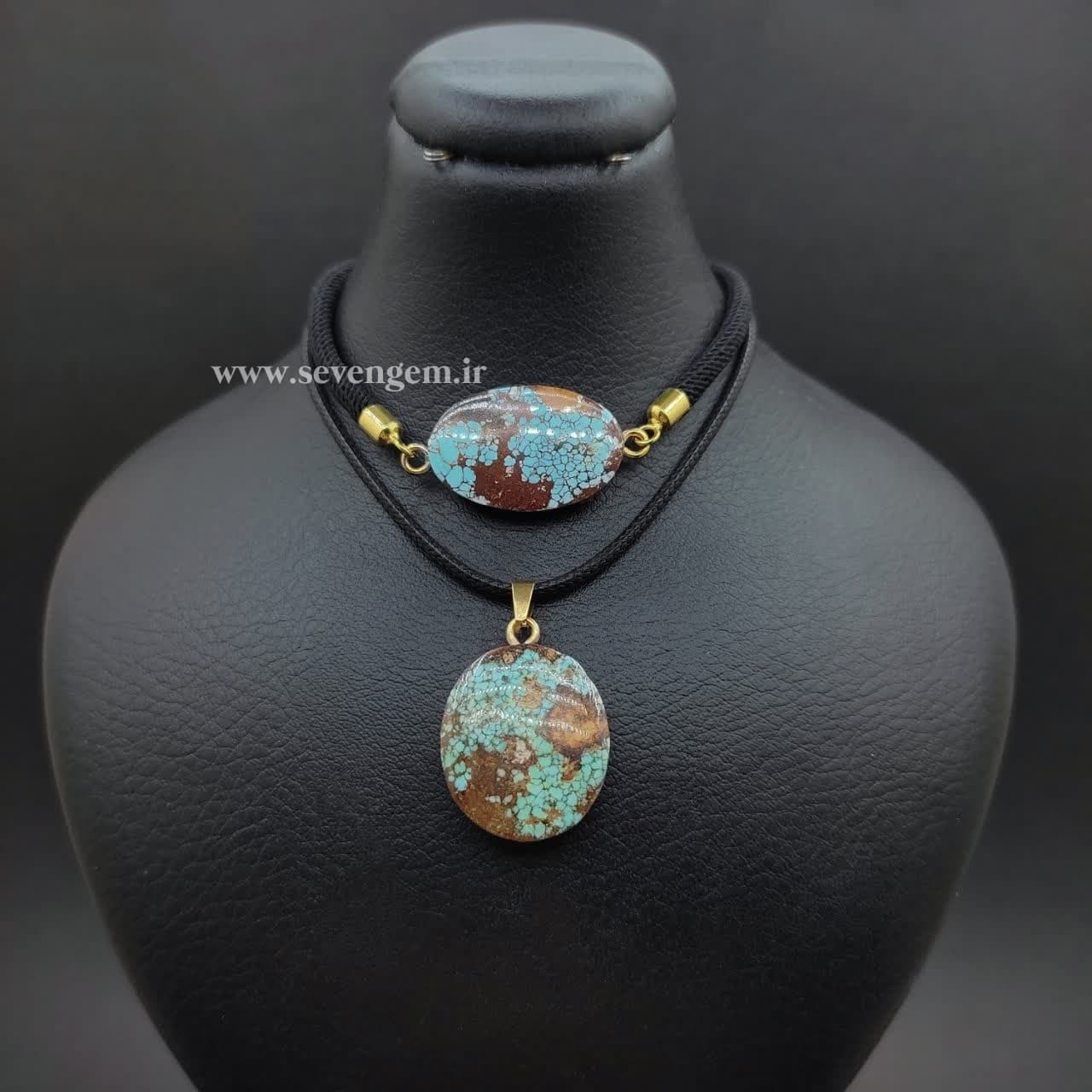 نیم ست زنانه فیروزه نیشابوری (کدA585) — تصویر ۲