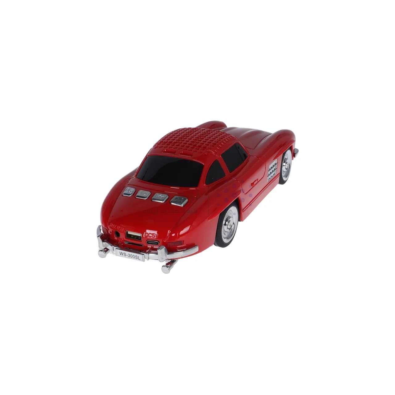 اسپیکر بی سیم طرح ماشین کلاسیک WSTER مدل WS-300SL – قرمز – MMX — تصویر ۳