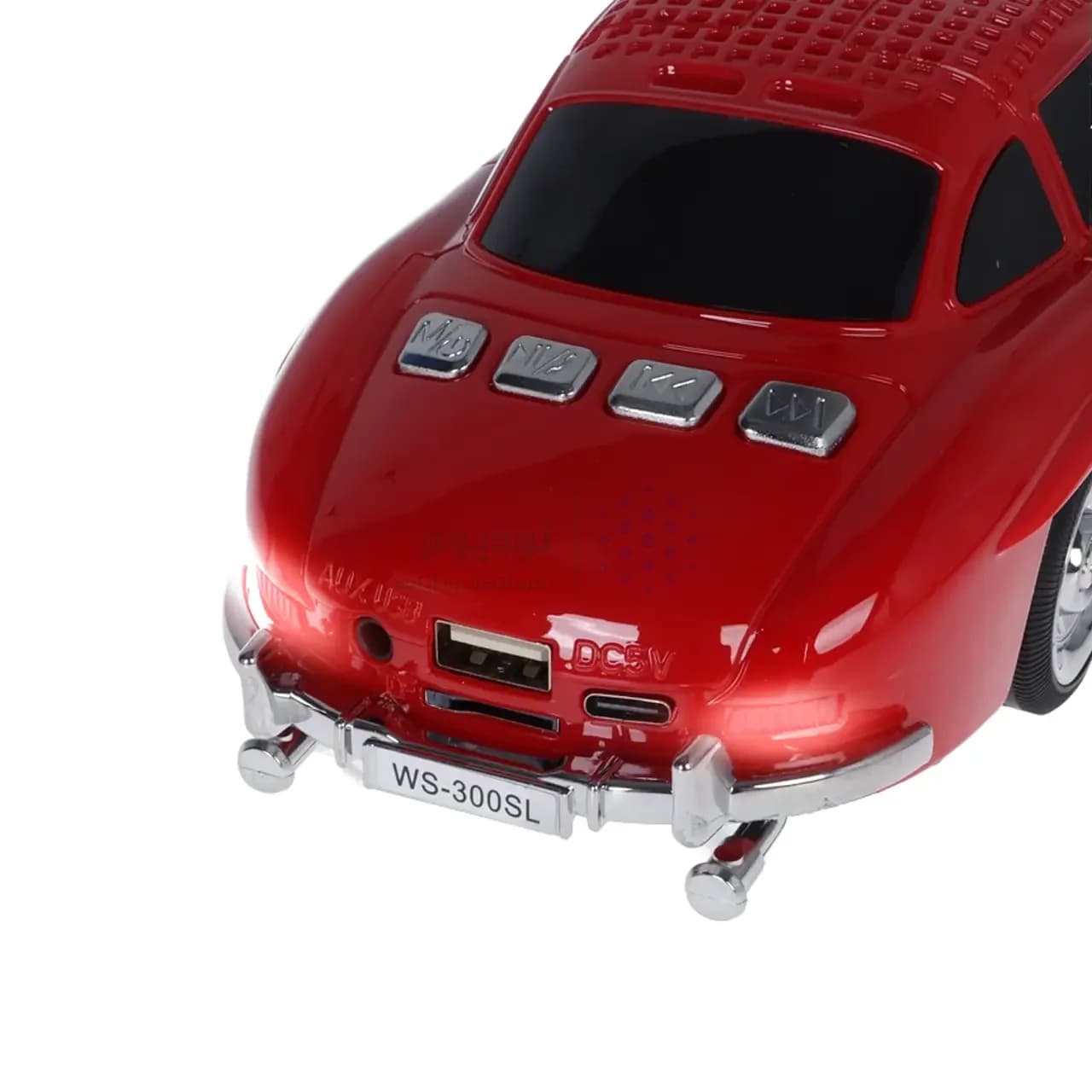اسپیکر بی سیم طرح ماشین کلاسیک WSTER مدل WS-300SL – قرمز – MMX — تصویر ۴