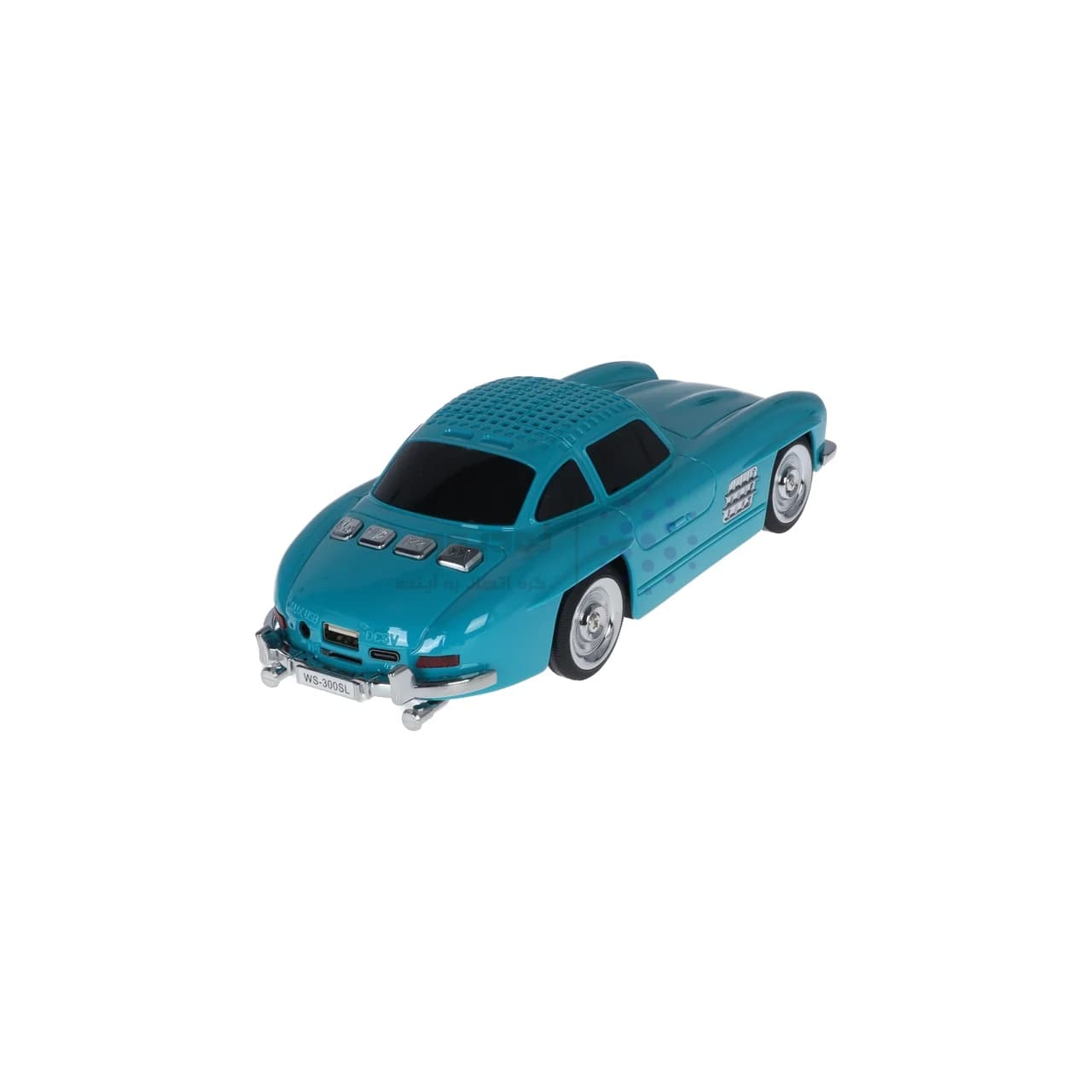 اسپیکر بی سیم طرح ماشین کلاسیک WSTER مدل WS-300SL – آبی – MMX — تصویر ۳
