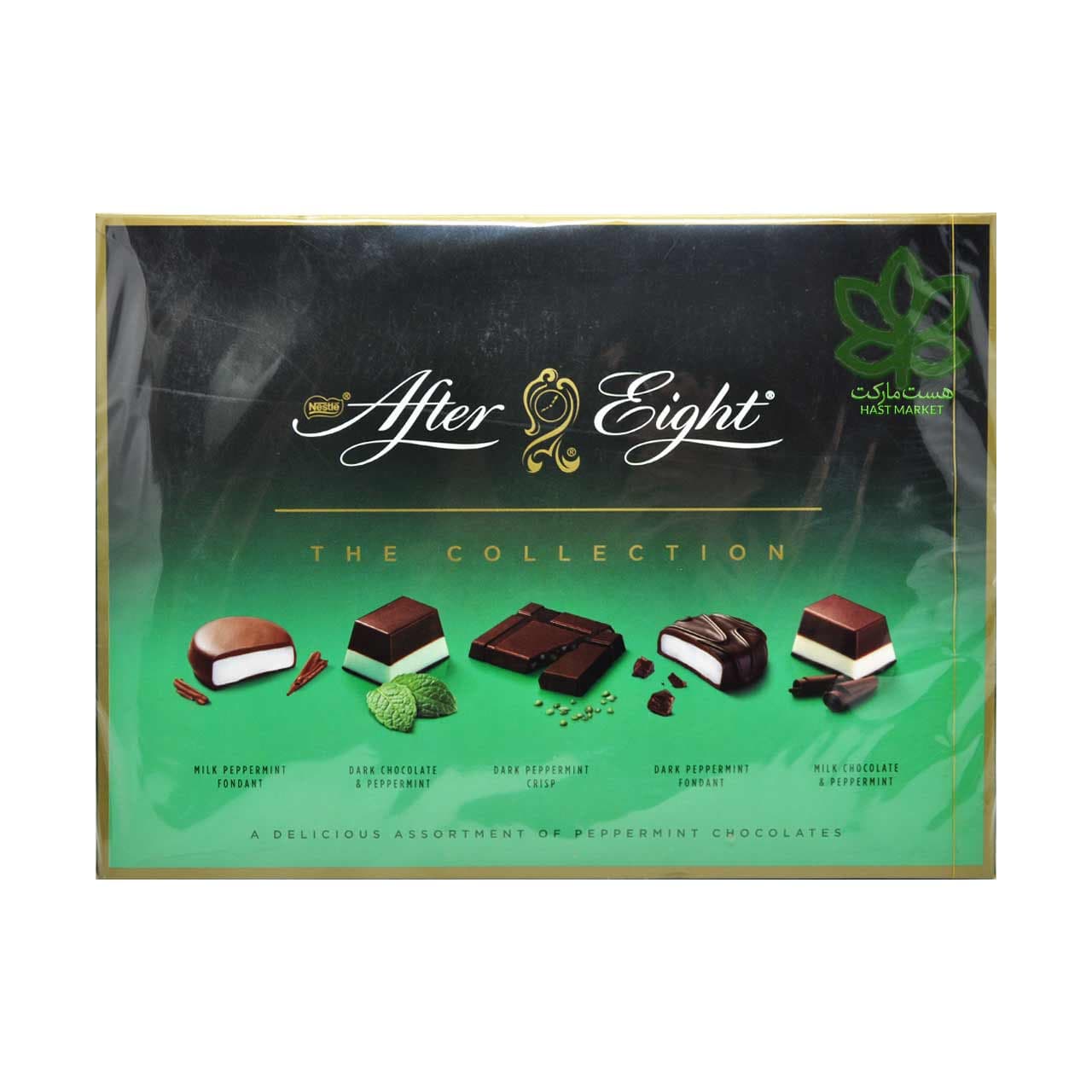 شکلات کادویی میکس مغز نعنا 200 گرم افتر ایت – after eight