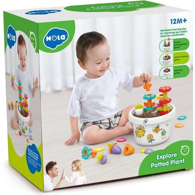 گلدان هوش هولا تویز 795800 hola toys