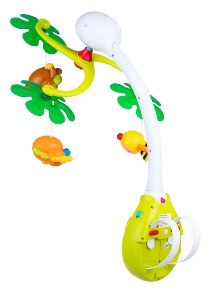 آویز موزیکال تخت کودک هولا تویز 818 hola toys — تصویر ۷