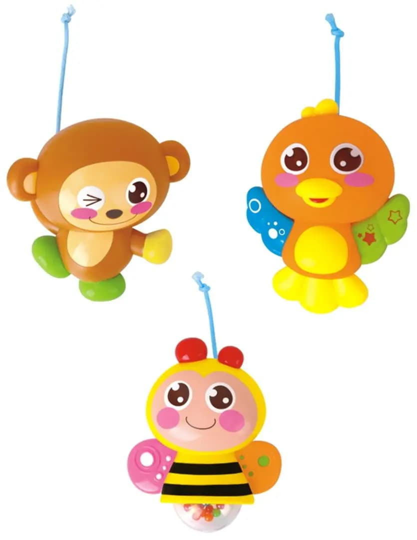 آویز موزیکال تخت کودک هولا تویز 818 hola toys — تصویر ۸