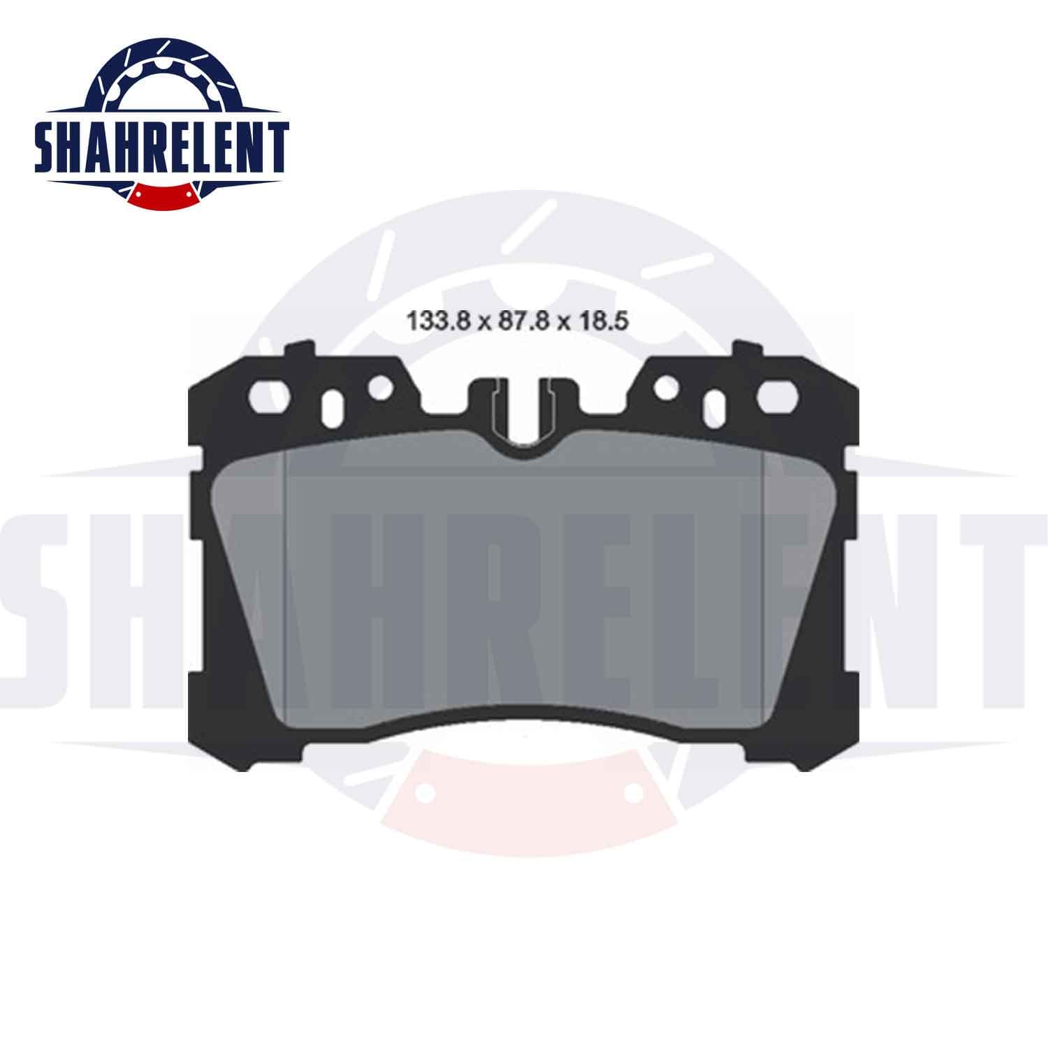 لنت ترمز جلو لکسوس LS برند اصلی تویوتا (GENUINE PARTS) — تصویر ۳