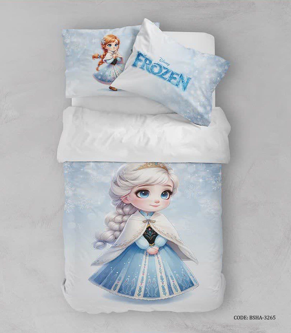روتختی کودک دخترانه طرح آنا و السا مدل Frozen