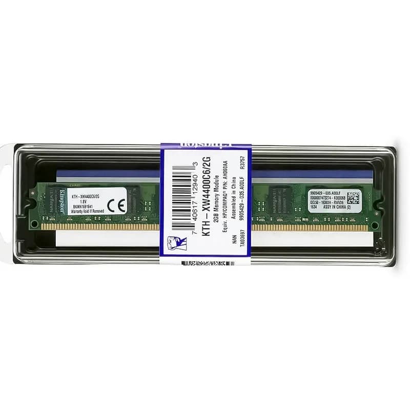 رم کامپیوتر DDR2 کینگستون مدل KVR800D2N6 ظرفیت 2 گیگابایت — تصویر ۳