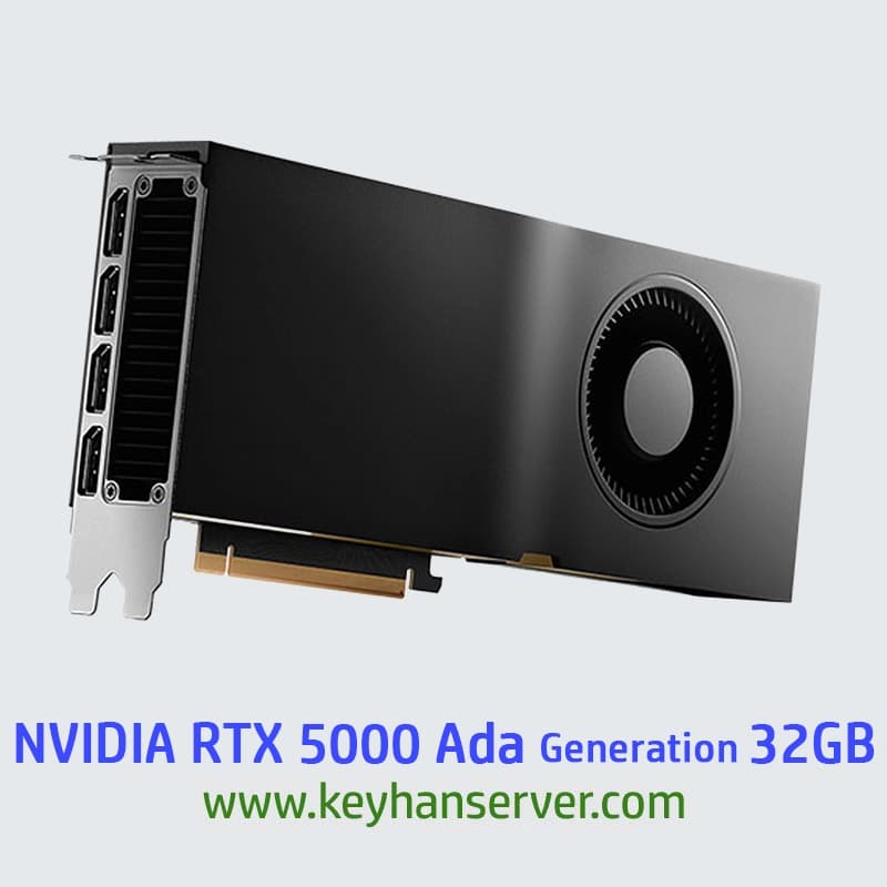 تخصصی کارت گرافیک NVIDIA RTX 5000 Ada Generation 32GB