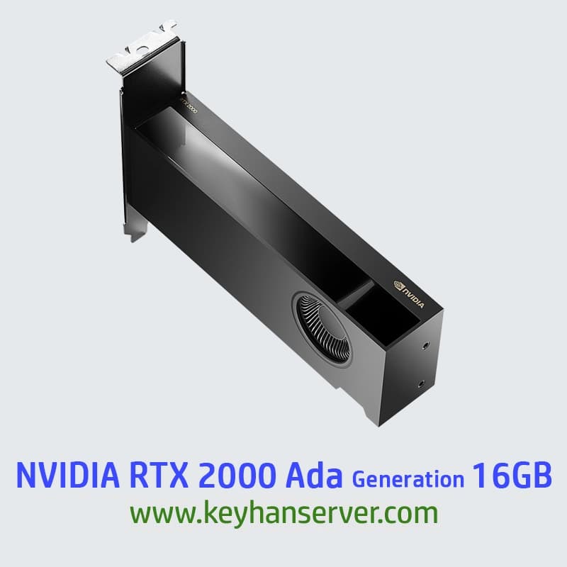 کارت گرافیک حرفه ای NVIDIA RTX 2000 Ada Generation 16GB