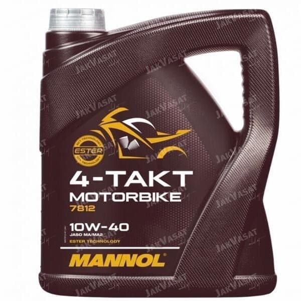 روغن موتور سیکلت تمام سنتتیک مانول مدل SP 10W-40 حجم 4 لیتز