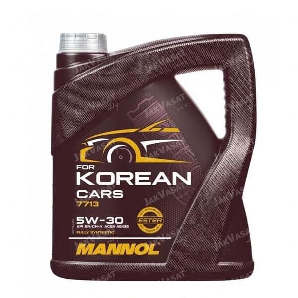 روغن موتور تمام‌سنتتیک مانول مدل 7713 SN 5W-30 حجم 4 لیتر