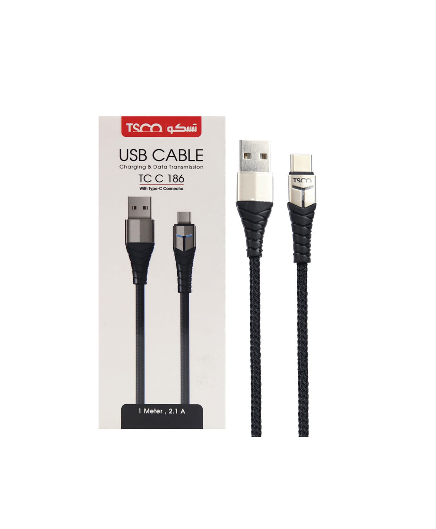 کابل تبدیل USB به Type-C تسکو TC C 186 — تصویر ۳
