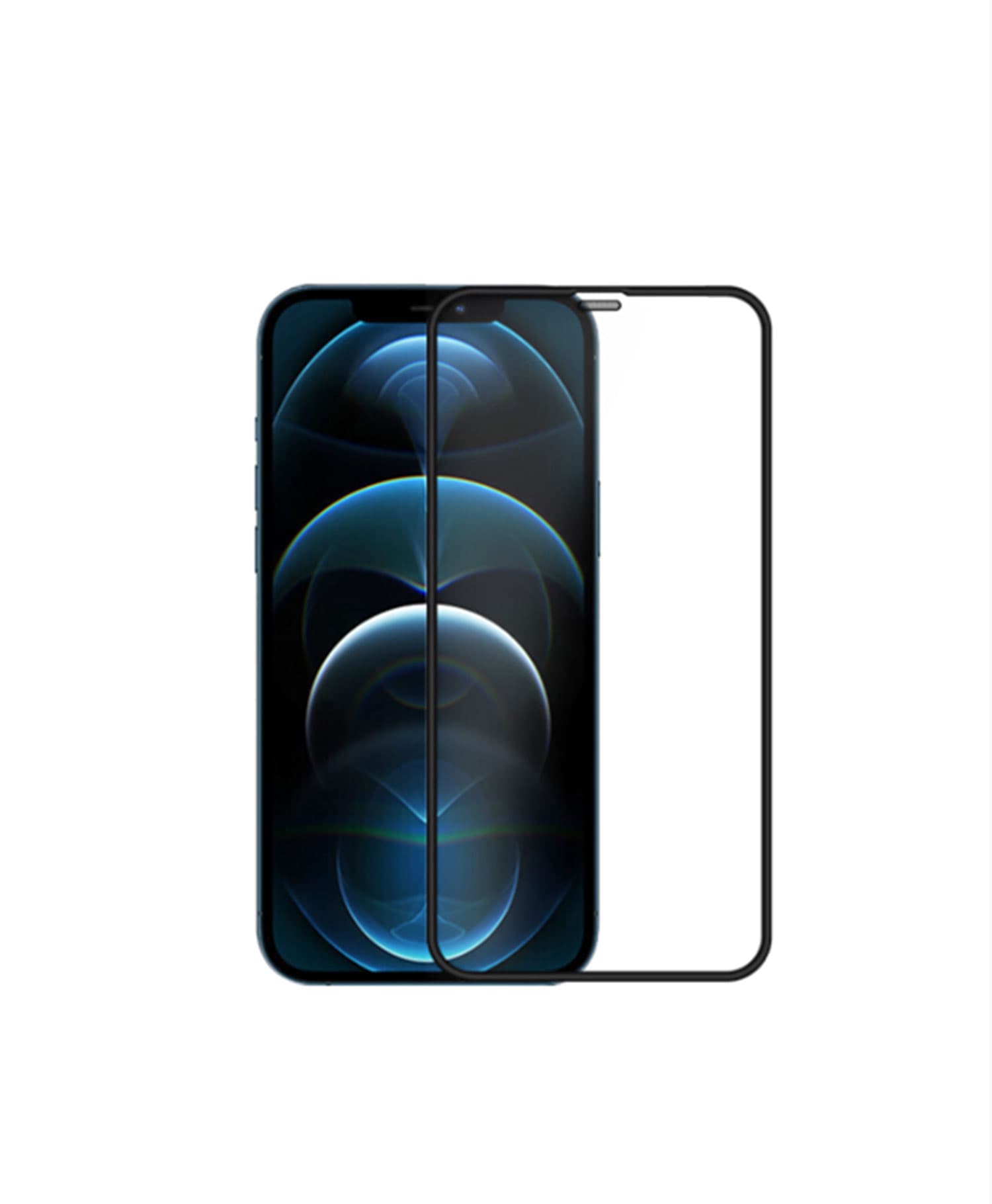 محافظ تمام صفحه نمایش شیشه ای Super D آیفون 12Mini — تصویر ۳