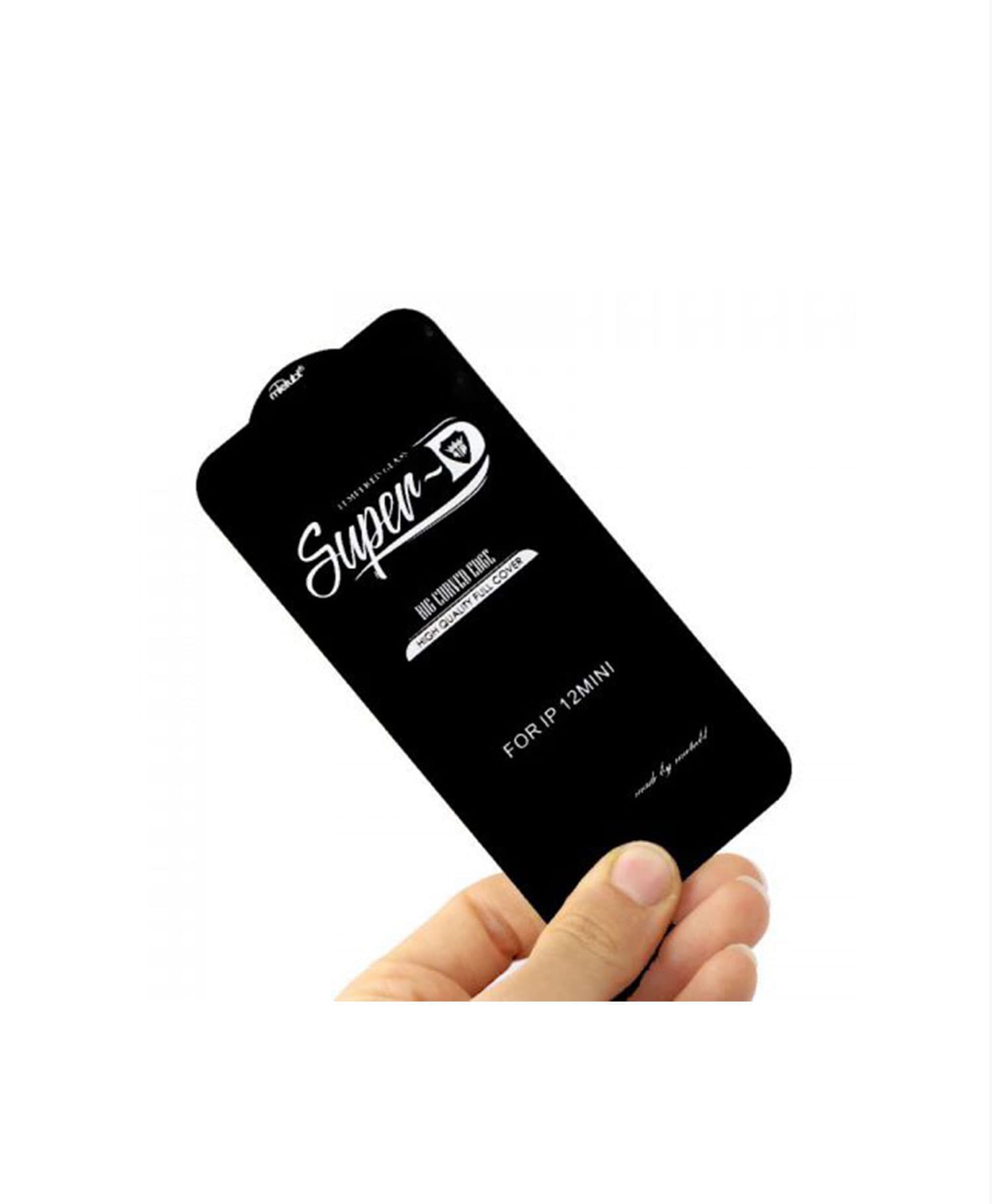 محافظ تمام صفحه نمایش شیشه ای Super D آیفون 12Mini — تصویر ۲