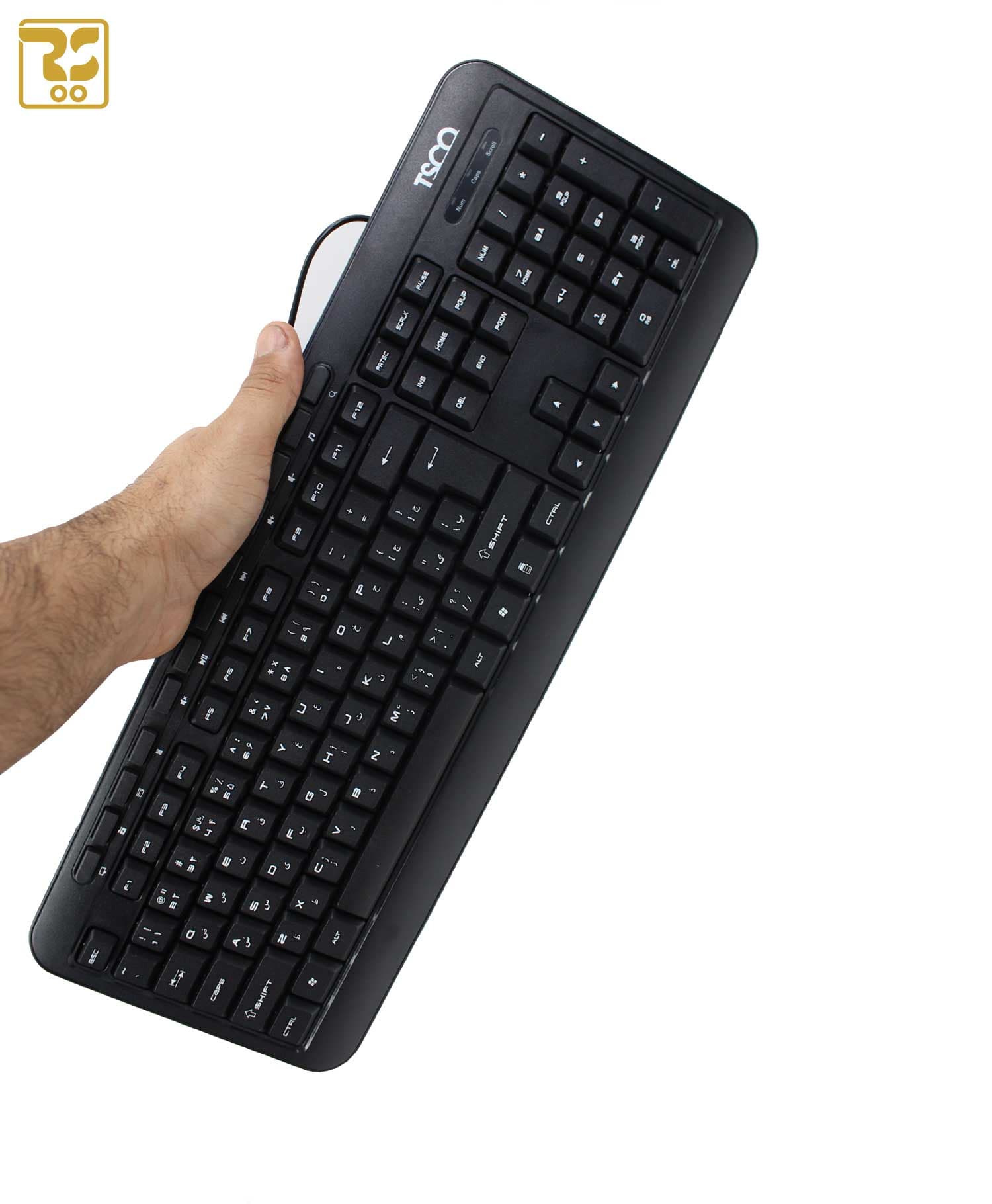 صفحه کلید باسیم تسکو TK 8011 — تصویر ۴