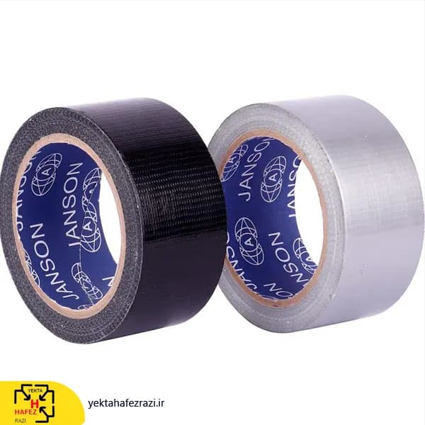 نوار چسب برزنتی جانسون طوسی 25 یارد 48 میلیمتر — تصویر ۲