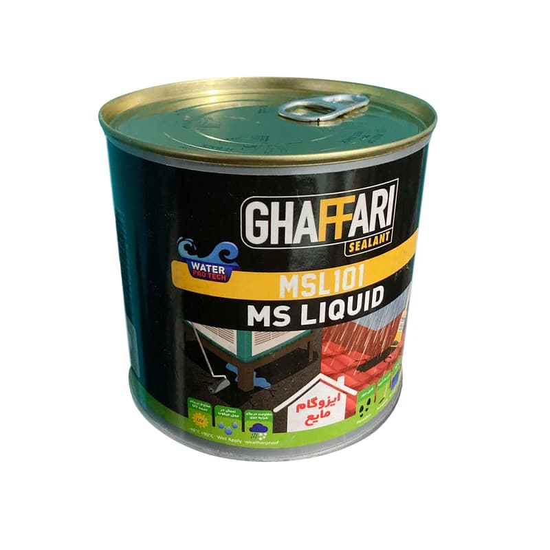 ایزوگام مایع غفاری مدل MSL101 حجم 800 میلی لیتر — تصویر ۲