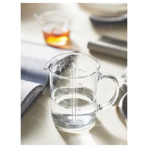 پارچ اندازه گیری شیشه ای ایکیا مدل VARDAGEN — تصویر ۲